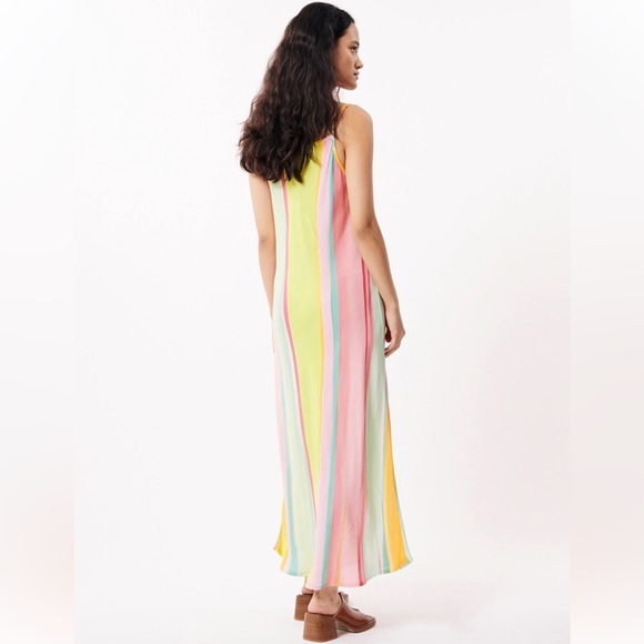 CIKA DRESS BY FRNCH-From Evergreen Clothing. ***Retail $105*** Diagonal rainbow - Picture 4 of 9